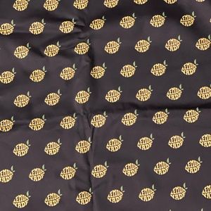 Cookies bandana and pins.